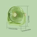 Portable 5 Speeds Desktop Fan Adjustable Tilt Quiet Operation Ceiling Fan Air Circulator 360° Rotation Electric Table Fan Office. 