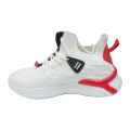 White/Red Sport Shoes For Men Black Horse. 