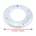 2 Pack Lazy Hardware 12 Inch, 360° Rotating Bearing Plate 5/16Inch Thick, 750Lbs Heavy Duty Swivel Base Easy Install Easy to Use. 