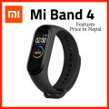 MI4 Bluetooth Intelligence Health Smart Wrist Watch Band. 