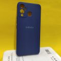 Infinix Hot 12 Play  Silicone Soft Cover Case  - Microfiber  Inside. 