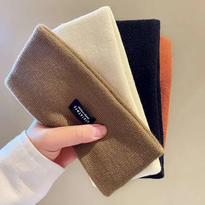 Knitted%20Sports%20Sweat-Absorbing%20Womens%20Sweatband%20Running%20Sweat%20Guide%20Yoga%20Headscarf%20Headband%20Mens%20Fiess%20Basketball%20Headwrap%20-%20Image%203