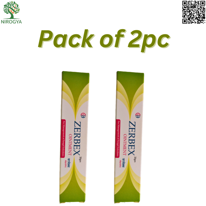 Zerbex Ointment 20grm Pack of 2 pc