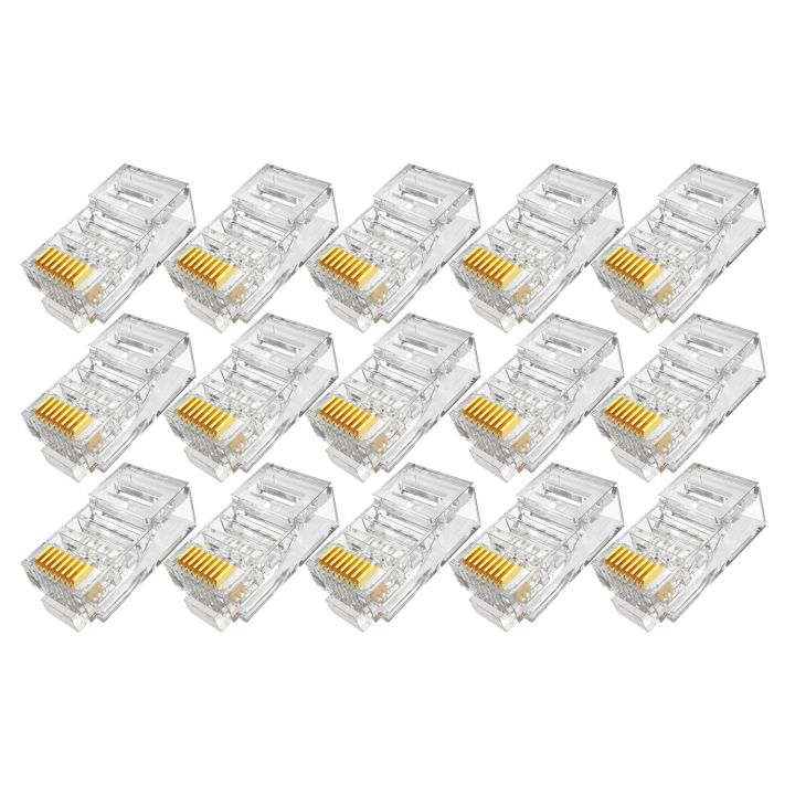 RJ45%20Cat6%20Pass%20Through%20Connectors%20Gold%20Plated%208P8C%20Ends%20for%20RJ45%20Ethernet%20UTP%20Network%20Cable%20Transparent%20Cat6%20Connectors%20Plug%20-%20Image%207
