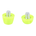 NAMUNY 48Pcs Football Shoe Spikes Soccer Boot Cleats M5 Threading Screw 7mm 10mm Anti Slip Replacement Studs Green. 