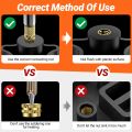 Affordable Heat Set Insert Soldering Iron Tip Head M2 M2.5 M3 M4 M5 M6 Hot Melt Insets Nut Brass Embedded Thread Insertion Kit For Plastic. 