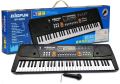 Electronic Piano Keyboard 61 Keys - Multi-function Portable Piano Keyboard With Charging Function For Electronic Organ Beginner. 