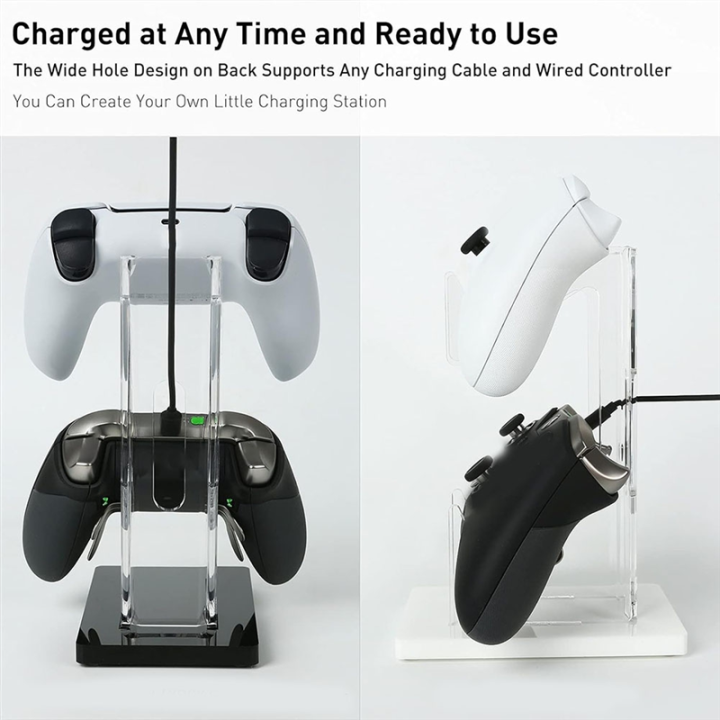 Universal%20Controller%20Holder%20Double%20Layer%20Game%20Console%20Handle%20Storage%20Rack%20Home%20Storage%20Supplies%20Game%20Room%20Supplies%20Black%20-%20Image%203