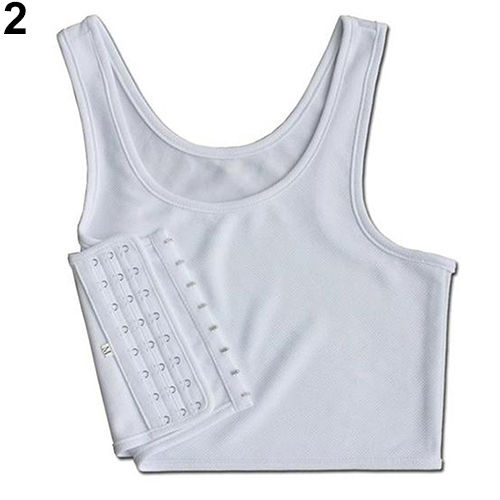 Girl's%20Casual%20%20Buckle%20Short%20Chest%20Breast%20Binder%20Corset%20Undershirt%20Vest%20-%20Image%203