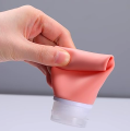KOJA Leak Proof Silicone Travel Bottles, Set Of 4 , Liquid Squeezable Refillable Portable Travel Accessories. 