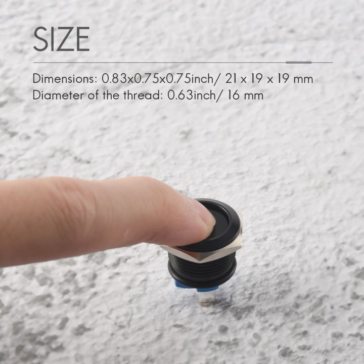 Horn%20Switch%20Horn%20Button%20Push%20Button%20Switch%20For%20Car%2016mm%2012V%20-%20Image%206