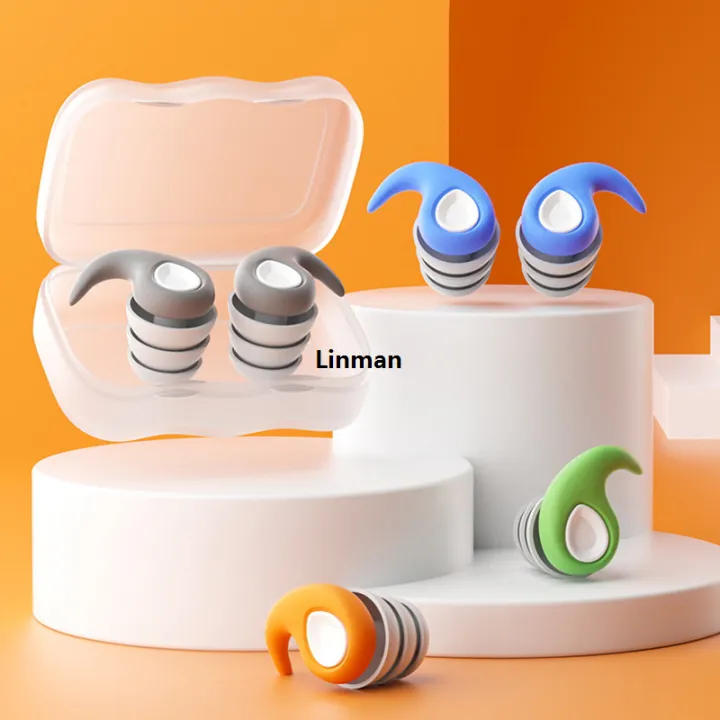 Linman%20Huiye%20Noise%20Cancelling%20Sleep%20Earbuds%20Waterproof%20Silicone%20EBargain%20price%20arbuds%20Noise%20Cancelling%20Earbuds%20to%201%20Sleep%20Anti-Noise%20Plug%20-%20Image%209