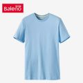 Baleno T-shirt Color Small fresh Cotton Short Sleeved Metrosexual T-shirt For Men. 