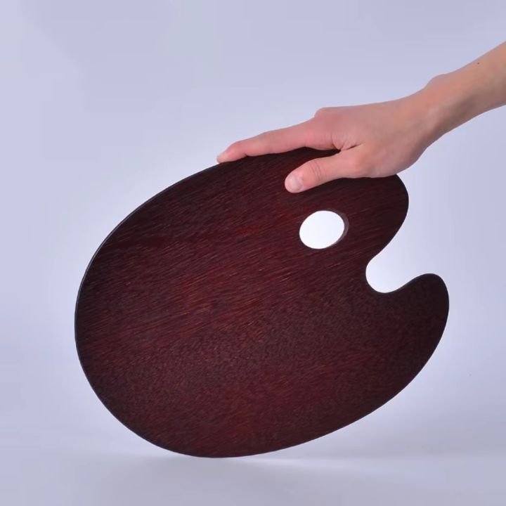 Oval/Square%20Oil%20Painting%20Palette%20Wood%20Panels%20Vintage%20Acrylic%20Paint%20Tray%20with%20Thumb%20Hole%20Ultra%20Light%20Color%20Mixing%20Board%20Painting%20Tool%20-%20Image%206