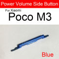 Power On Off Side Button For Xiaomi Poco F1 F2 F3 M3 X3 Volume Audio Control Side Key Button Repair Replacement Parts. 