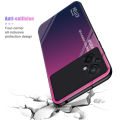 Vantime Case for Xiaomi Poco M5 Glossy Glass Gradient Back Hard Shockproof Casing. 