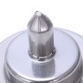 QUANBU 2X Stainless Steel Alcohol Burner, Lab Spirit Lamp, 200 Ml (6.7 Oz). 