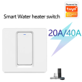 ARELENE Tuya Smart Wifi Water Heater Boiler Switch Air Conditioner Smart Life Remote Voice Control for Alexa Home 20A. 