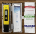 Wenefang Water Quality Tester High Precision PH Meter: 0.01 PH Accuracy New style 0-14 PH Measurement Range Perfect for Aquariums Swimming Pools. 