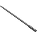 1/4-inch Shank T20 Magnetic Torx Security Screwdriver Bit 150mm Long. 