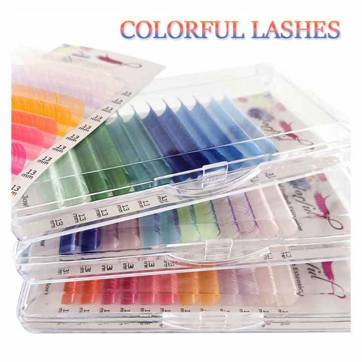 Colorful%20Ombre%20Colored%20Eyelash%20Extension%20Individual%20Lashes%20Faux%20Mink%20Mix%20Color%20Volume%20Lash%20Purple%20Blue%20Pink%20White%20Gradient%20Cilio%20-%20Image%205