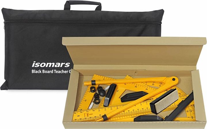 isomars blackboard teachers geometry box by Mitrata