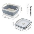 RV Camping Sink Portable Wash Basin Folding Basket Telescopic Drain Basket Folding Basin. 
