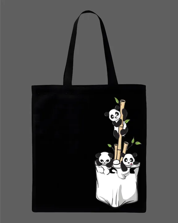 Panda%20Bamboo%20Printed%20Cotton%20Tote%20Bag%20%E2%80%93%20Black%20&%20%20White%20-%20Image%203