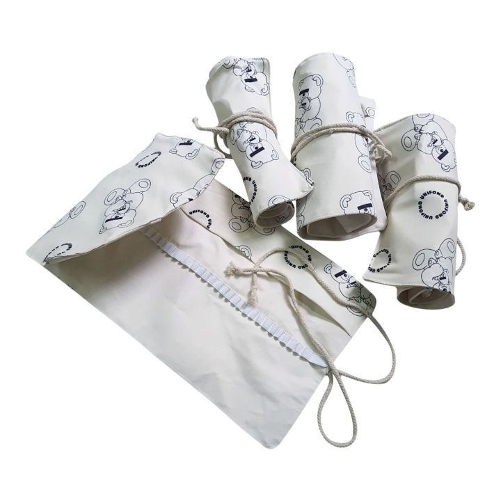 Precious%20Arts%20Roll%20Up%20Pencil/%20Brush%20Bag%20Case%20(%2050+%20Holes)/22.5x%209.5%20Inch%20(1Pcs)%20-%20Image%203