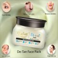 Kamill DE-Tan Pack with Hyaluronic Acid for Instant Skin Brightening and Lightening | Tan Removal Cream Suitable for All Skin Types. 
