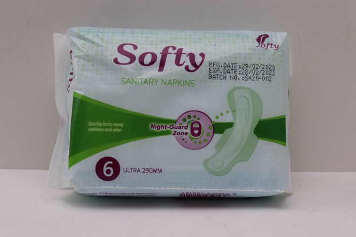 Softy Sanitary Napkins 6 Ultra 290mm 6 pkt