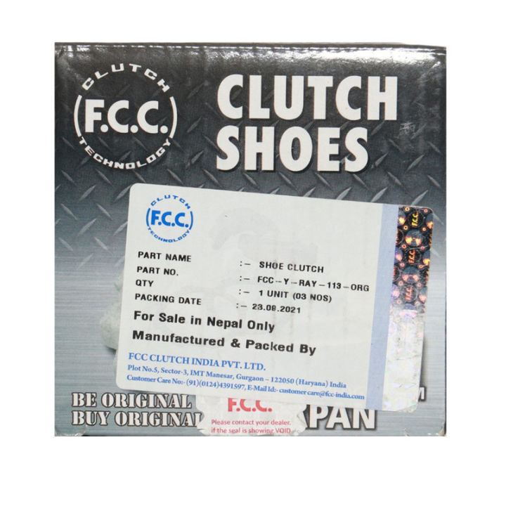 FCC Clutch Shoe For Yamaha Ray Zr