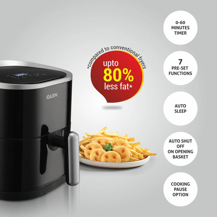 Glen%20Digital%20Air%20Fryer,%203.5Ltr%20Capacity,%207%20Pre%20Set%20Function,%20Time%20&%20Temperature%20Control,%201350W%20(3044DBL)%20-%20Image%203