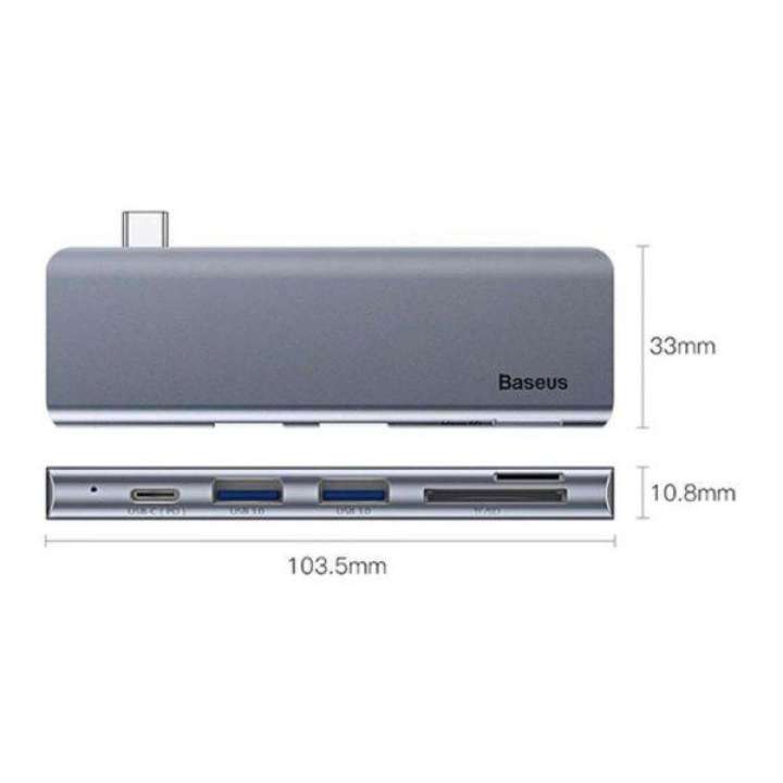 Baseus Harmonica 5 in 1 HUB Adapter.
