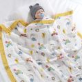 KidsSansar - Baby 100% Cotton Super Soft Muslin Blanket. 
