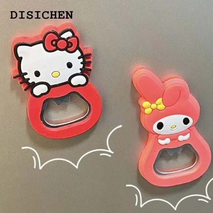 DISICHEN%20Original%20Sanrio%20Hello%20Kitty%20Bottle%20Opener%20Cute%20Cartoon%20Silicone%20Stainless%20Steel%20Opener%20Mymelody%20Fridge%20Magnet%20Kitchen%20Bar%20Tool%20-%20Image%205