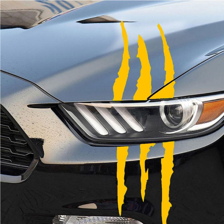 Monsters%20Scratch%20Claw%20Marks%20Car%20Body%20Window%20Headlight%20Decals%20Sticker%20Decoration%20-%20Image%203