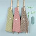 Cute Cotton Linen Kitchen Aprons Sleeveless Oil-proof Chef Work Apron Hanging Neck Breathable Cooking Apron. 