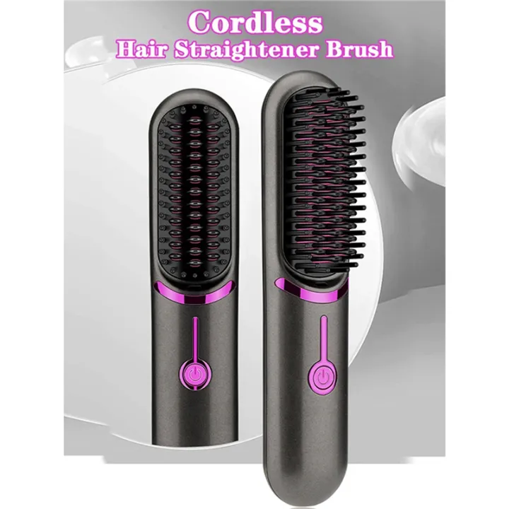 2X%20Wireless%20Hair%20Straightener%20Brush%20Fast%20Heated%20Straightener%20Brush%20Third%20Gear%20Adjustable%20Hair%20Curler%20Heating%20Comb%20-%20Image%204