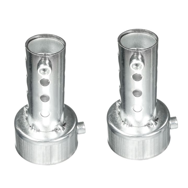 NAMUNY 2 Pcs Silver Motorcycle Exhaust Can Muffler Insert Baffle DB , 45Mm & 48Mm