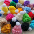 10Pcs 3.5CM Mixed Woolen Yarn Mini Hat Cap Headwear Garment Doll Craft Materials. 