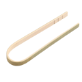 NAMUNY 120 Pack Mini Bamboo Tongs, 4 Inch Disposable Tongs, Eco-Friendly Mini Disposable Bamboo Utensils Toast Tongs. 