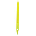 5 Pcs Yellow Plastic Fishing Net Repair Netting Needle Shuttles. 