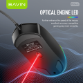 BAVIN K995 Ergonomic Wired Gaming Mouse with RGB Multifunction Keys Universal Compatible for Desktop. 