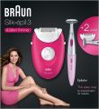 Braun Silk Epil 3 With a Bikini Trimmer. 