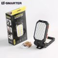 COB Magnetic Work Light Strong LED Flashlight Rechargeable Camping Waterproof Emergency Folding Floodlight With Power Display. 