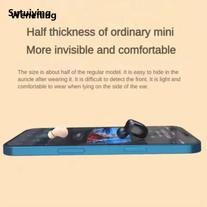 Wenefang%20Sutuiying%20In-ear%205.3%20Wireless%20Bluetooth%20Earphones%20Mini%20Sleep%20Work%20Sports%20Fashion%20Earbuds%20New%20Invisible%20Headphones%20HD%20HIFI%20Bass%20Sound%20Quality%20Headset%20-%20Image%203