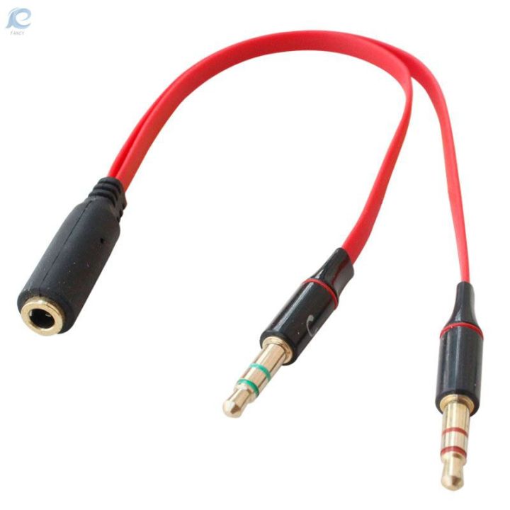 Headphone%20Splitter%203.5Mm%20Female%20To%202-Male%203.5Mm%20Mic%20Audio%20Splitter%20Aux%20Cable%20For%20Computer%20Headset%20Adapter%20-%20Image%205