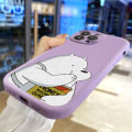 Hontinga for Realme X Back Cover PU Leather We Bare Bears Print Soft Silicone Edge Phone Case. 