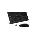 Combo Of Mini Wireless Keyboard Without Number Pad + Mouse. 